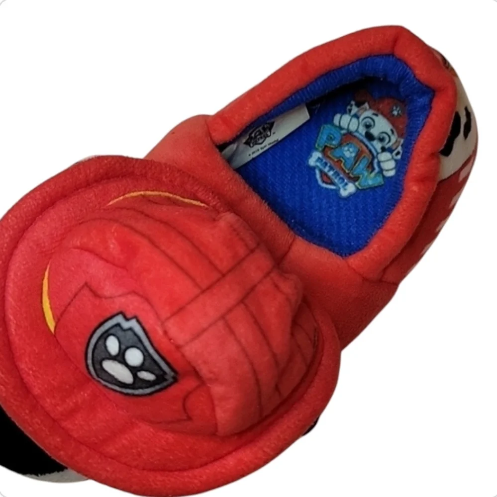 NEW Toddler Kid's Nickelodeon Paw Patrol Chase & Marshall Slippers